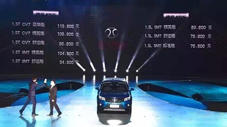 售7.68萬(wàn)-11.98萬(wàn)元 紳寶X55正式上市 (轉(zhuǎn)載自《汽車之家》）