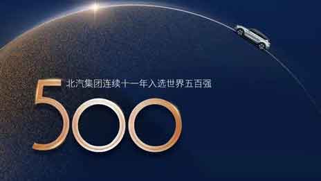北汽集團(tuán)連續(xù)11年入選世界500強(qiáng)，加速邁向競(jìng)爭(zhēng)性增長(zhǎng)