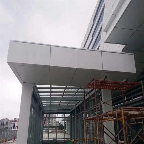 門頭雨棚裝飾用2.5mm幕墻鋁單板